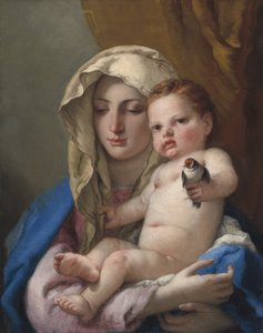 ゴールドフィンチのマドンナ、1767-70年頃